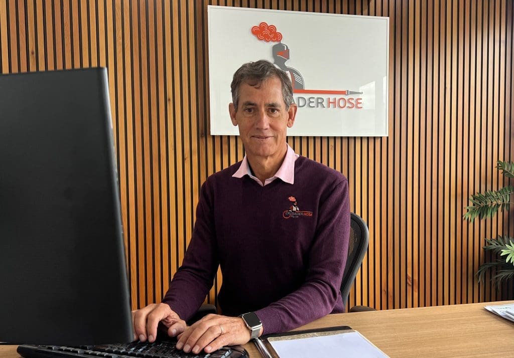 Crusader Hose Managing Director Francois Steverlynck